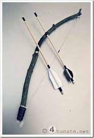 It's also great practice for little hands and fine motor skills! 18 Diy Bow And Arrow Projects For Survival Homemade Bows Homemade Bow And Arrow How To Make Bows