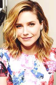 Sophia Bush Wavy Lob Love Sophia Bush Hair Short Textured Hair Hair Inspiration