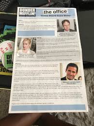If you fail, then bless your heart. Office Trivia Game Rescued From My Basement Gonna Be A Fun Sunday Dundermifflin