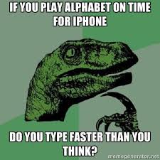 Advertising allows us to keep providing you awesome games for free. How Fast Can You Say Type The Alphabet