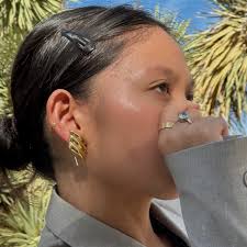 90s Gold Hoop Earrings