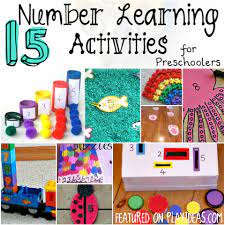 Then grab your sidewalk chalk to. 15 Number Learning Activities For Preschoolers
