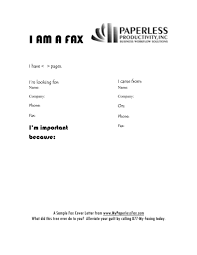 While many consumers have done away with faxing items, it's still very common for businesses to use faxes. 22 Free Cover Letter Example Free To Edit Download Print Cocodoc