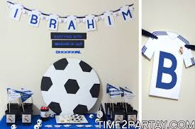 Have a soccer star at home? Decorating Themes Soccer Themed Birthday Party Decorations