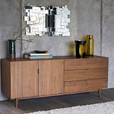 Meuble tv enfilade métal romy. Buffet Enfilade Lucrete Noyer Am Pm Buffet La Redoute Iziva Com