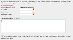 Contacting Godaddy About Incorrect Whois Data