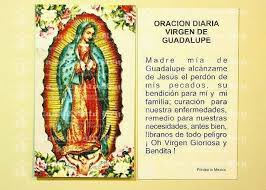 La Guadalupana Oracion A La Virgen Virgen De Guadalupe Oraciones