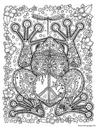 Also, they range from simpler to more complicated coloring sheets. Adult Animals Big Frog Coloring Pages Printable