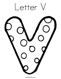 You will be added to our mailing list where you will find out about more fun things. Letter V Coloring Page Twisty Noodle