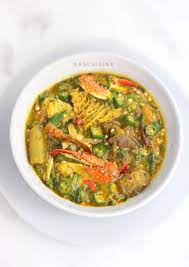 Seafood Okro Soup Okro Soup Recipe Recipe Soup Recipes African Food Nigerian Food
