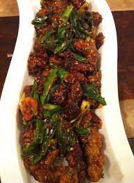 Dynasty Avari S Crispy Chilli Beef Try Out This Authentic Recipe Of Crispy Chilli Beef Served At Avari Towers In W Crispy Beef Asian Recipes Authentic Recipes