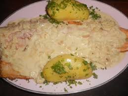 Filet De Truite De Mer Sauce Echalotes Recette Recette Truite Filet De Truite Recette Filet De Truite