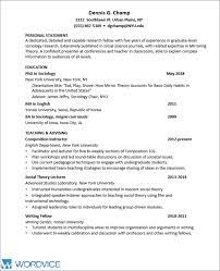 Get noticed with this straightforward resume example for students. Sample Graduate Cv For Academic And Research Positions Wordvice