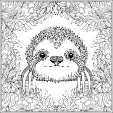 Maybe you would like to learn more about one of these? Sloth Coloring Pages Free Printable Coloring Pages Of Sloths To Help You Slow Down Relax Like A Sloth Printables 30seconds Mom