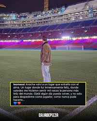 ??? “Volví a un lugar que extraño con el alma”: Messi regresa al Camp Nou y emociona a millones Lionel Messi compartió en redes su visita al Camp Nou, el estadio donde