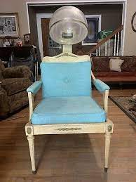 Barbie playset furniture hair salon chairs accessories barbie cups ~ mattel. Vintage Salon Hair Dryer Chair Works Great Ebay