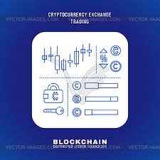 However, not every distributed ledger is a blockchain. Blockchain Distributed Ledger Technology Vector Clip Art