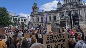 See more of belfast live on facebook. George Floyd Crowd Gathers At Belfast City Hall For Protest Bbc News