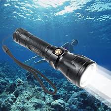 Turnraise Scuba Dive Led Flashlight 1200lumen Cree Xml2 Underwater Torch 100m Waterproof Submarine Light Tactical Lamp Batt Diving Best Scuba Diving Flashlight