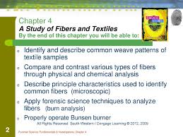 Fibers Forensic Science Ppt Download