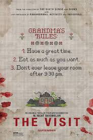 A brother and sister are sent to their grandparents' remote pennsylvania farm for a weeklong trip. Horror Movie Review The Visit 2015 Games Brrraaains A Head Banging Life