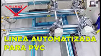 Línea automatizada para fabricar puertas y ventanas de pvc