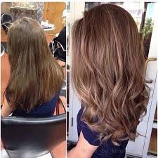 Sombre Brunette Medium Curly Hair Styles Hair Styles Curly Hair Styles Easy
