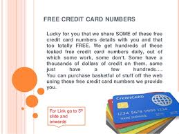 A virtual credit card is a credit card number that is generated by your credit card issuer, on your behalf, for temporary use. Free Credit Card Numbers Working Cards And Best Thing It Is Verified