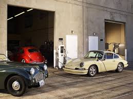 The New Hot Rods Are Souped Up Vintage Cars With Electric Motors Hot Rods Cars Muscle Buy Classic Cars Vintage Cars