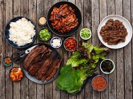 Eight flavors of pork is our specialty! An Introduction To Korean Barbecue