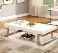 Modrest dublin modern walnut coffee table by vig furniture inc. Buy Furniture Of America Meda Coffee Table End Table 2 Pcs In Gold White Lacquer Online