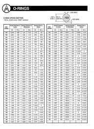 30 Organized Metric Oring Sizes