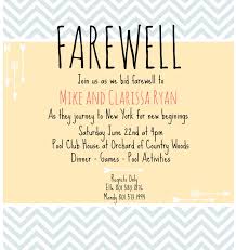 Farewell Party Invitation Wording For The Office Going Away Party Invitations Farewell Invitation Card Farewell Party Invitations