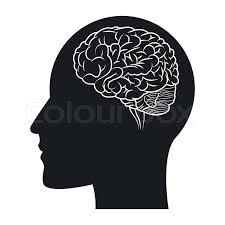 Flat Design Human Brain Within Head Stock Vector Colourbox 1000 head silhouette brain free vectors on ai, svg, eps or cdr. flat design human brain within head