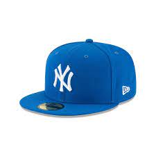 New York Yankees Blue Basic 59fifty Fitted Hats New Era Cap