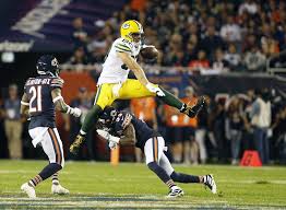 Packers quarterback aaron rodgers tried to clarify his postgame comments from sunday, in which aaron rodgers isn't happy with the packers. Aaron Rodgers Stands Up To Bears Defense To Win Season Opener The New York Times
