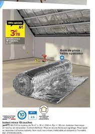 Check spelling or type a new query. Offre Isolant Mince 19 Couches Chez Castorama