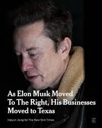 Elon Musk has rapidly transformed parts of Texas, shocking even  development-friendly officials: “It was like, 'Voilà, Elon is here.'” Read  more: https://nyti.ms/3AF02sH