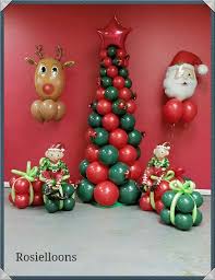 Balloon Christmas Decoration Christmas Balloon Decorations Christmas Balloons Birthday Balloon Decorations