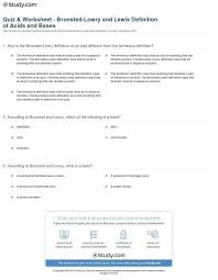 12 Acids And Bases Worksheet Grade 10 Worksheets 10th Grade Study Notes