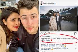 Priyanka Chopra Got Nick Jonas S Age Wrong On Instagram And It Caused Some Drama Priyanka chopra and nick jonas have been engaged for roughly 12 hours and suffice it to say i am not chopra has been one of the most famous women in india since the early 2000s, when she though there are gaps in age (most wouldn't bat an eyelid at if the man were older, so don't even give. priyanka chopra got nick jonas s age