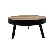 Best coffee in montreal and in the mile end montreal. Side Table Montreal O70x35 Natural Black Mango Wood Iron Coffee Side Tables Henk Schram Meubelen