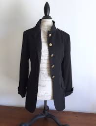 Black Blazer With Gold Buttons Pin On Rachael S Shop Sold Items