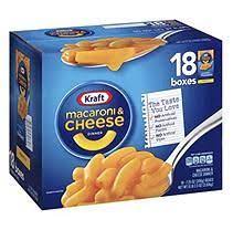 Kraft Original Macaroni And Cheese Dinner 7 25 Oz 18 Pk Sam S Club Macaroni Cheese Grocery Foods Kraft Mac N Cheese