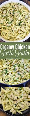 Creamy Chicken Pesto Pasta Recipe Yummy Healthy Easy