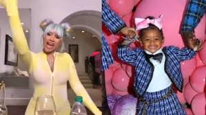 Cardi b has been keeping a rather low profile since giving birth to her daughter, kulture kiari, on 10th july. Cardi B Reacts To Criticism Over Not Letting 2 Year Old Daughter Kulture Listen To Wap Entertainment Tonight