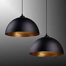 Design 2x Industrielle Vintage Led Pendelleuchte Hangeleuchte F 30cm Fur E27 Leuchtmittel Schwarz Und Hangelampe Wohnzimmer Lampen Wohnzimmer Lampen Esszimmer