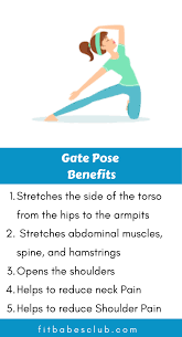 How To Do Gate Pose And Benefits Yoga Information Easy Yoga Workouts Yoga Benefits