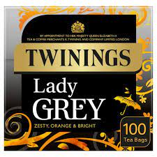 Twinings Lady Grey Tea 100 Tea Bags Sainsbury S