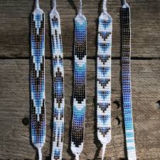 Bead Bracelet Clipart Black And White Color Palette For Jewelry And Friendship Bracelets Inspiration Blue White Black Friendship Bracelets With Beads Bead Loom Bracelets Friendship Bracelets